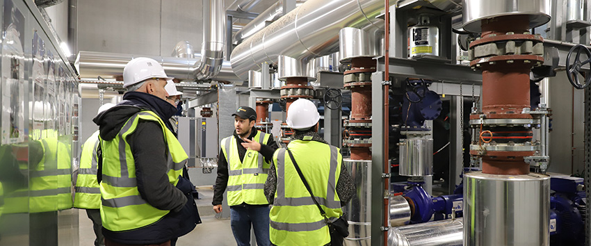 Green Nergie Brive La Chaufferie Biomasse Se Visite Groupe Coriance