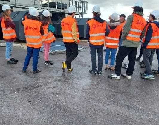 Les étudiants en Génie Thermique et Energie de l’IUT de Rouen en visite à la chaufferie biomasse de Mont-Saint-Aignan