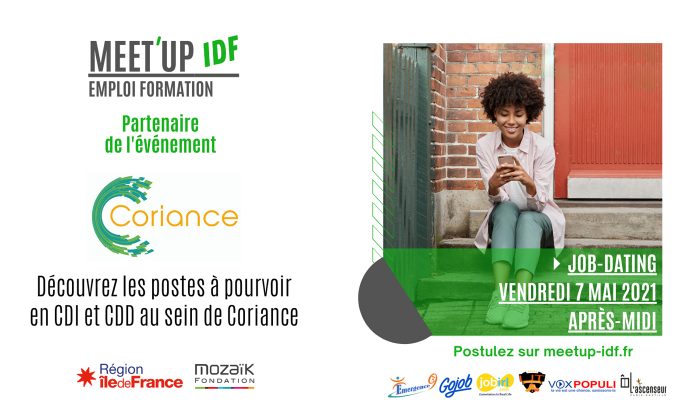 Recrutement : rencontrez Coriance au job dating du Meet’up IDF