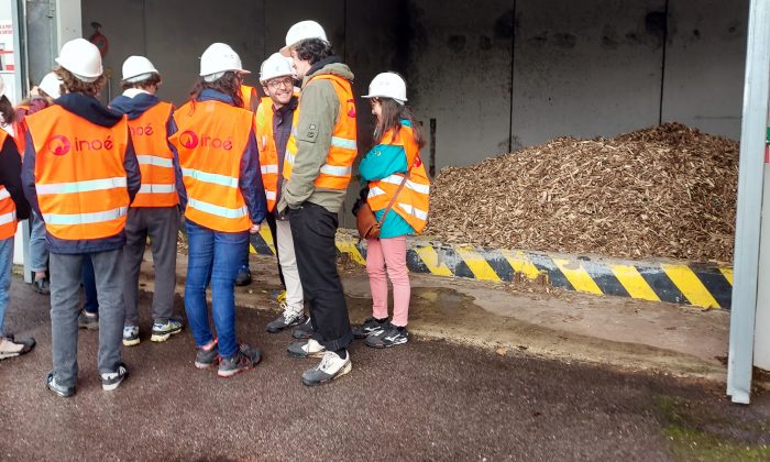 MBE : Visite à la chaufferie biomasse pour Fibois / AgroParisTech