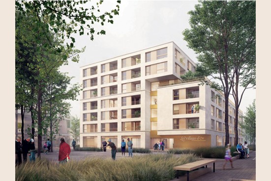 A Dijon, la future résidence « Les Villages d’Or » sera raccordée au réseau de chaleur urbain SODIEN !￼