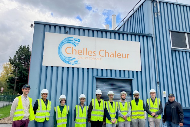 Les futurs ingénieurs de l’ESIEE au cœur de la géothermie de Chelles Chaleur !