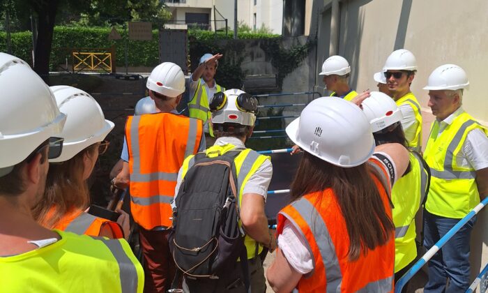 MEYLAN – Visite de chantier à Meylan : un pas vers une énergie plus verte 