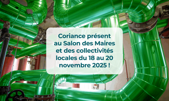 Coriance présent au Salon des Maires et des collectivités locales 2025 !