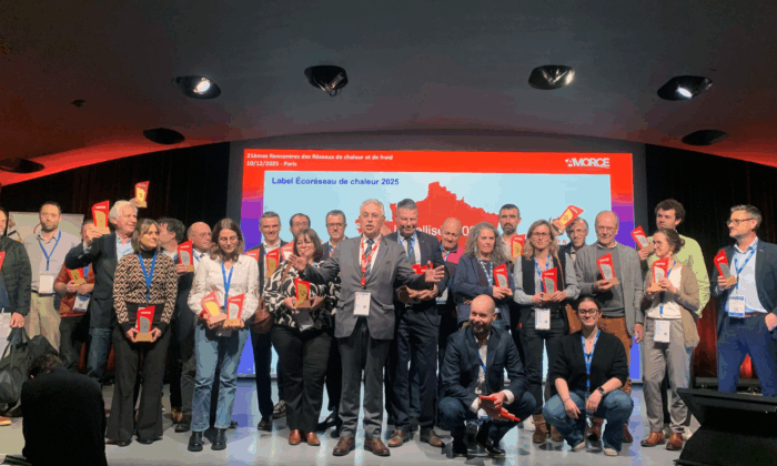 15 réseaux de chaleur Coriance labellisés “Écoréseau et Écoréseau +” par l’AMORCE en 2025