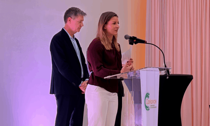 Aux côtés d’Eugénie Dorange, Coriance réaffirme son engagement pour le sport féminin