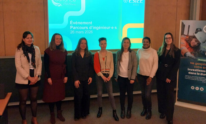 Evénement “Parcours d’ingénieur·e·s” : des trajectoires féminines inspirantes partagées avec les étudiants de l’ESIEE Paris 